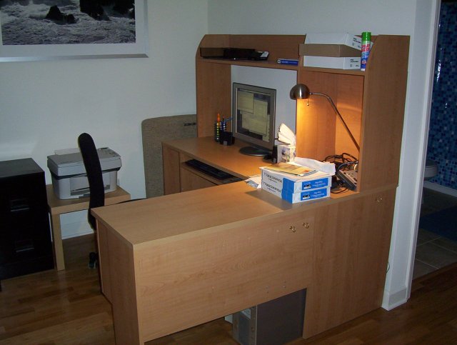 My Desk and
Computers