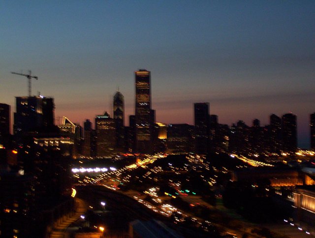 Chicago
Skyline from the balcony